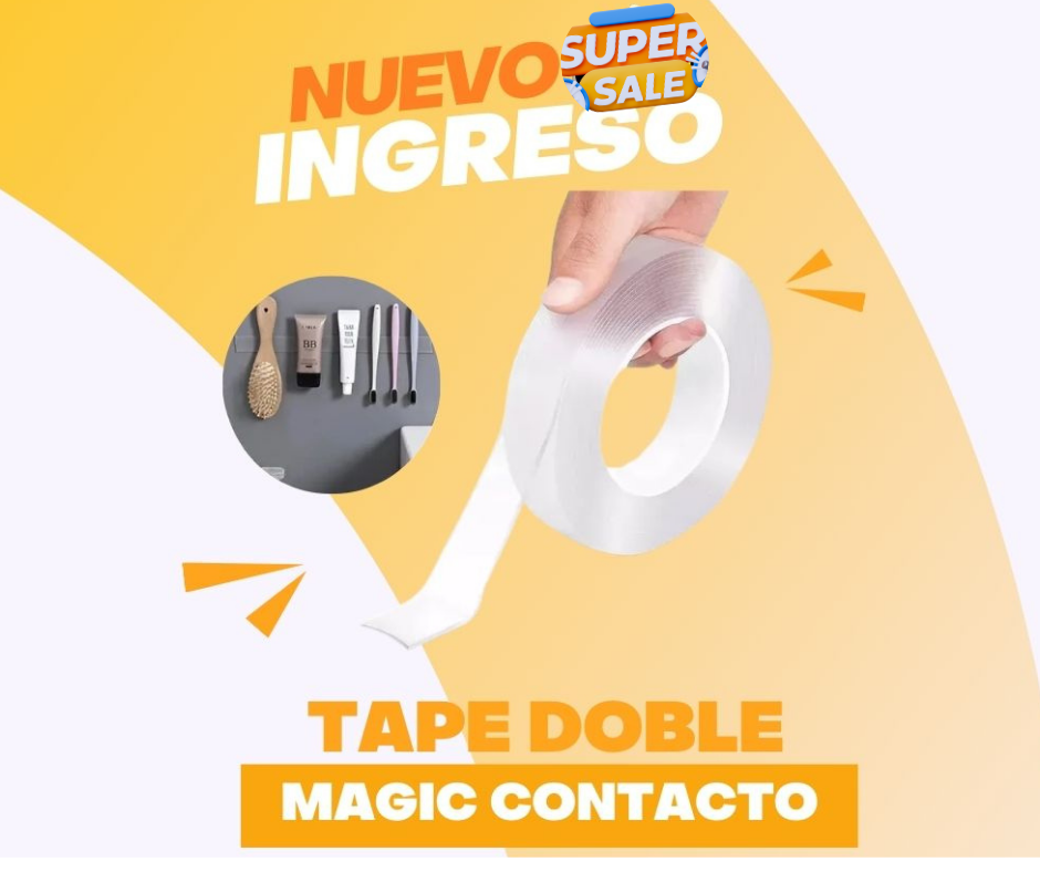 TAPE DOBLE MAGIC CONTACTO