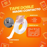 TAPE DOBLE MAGIC CONTACTO